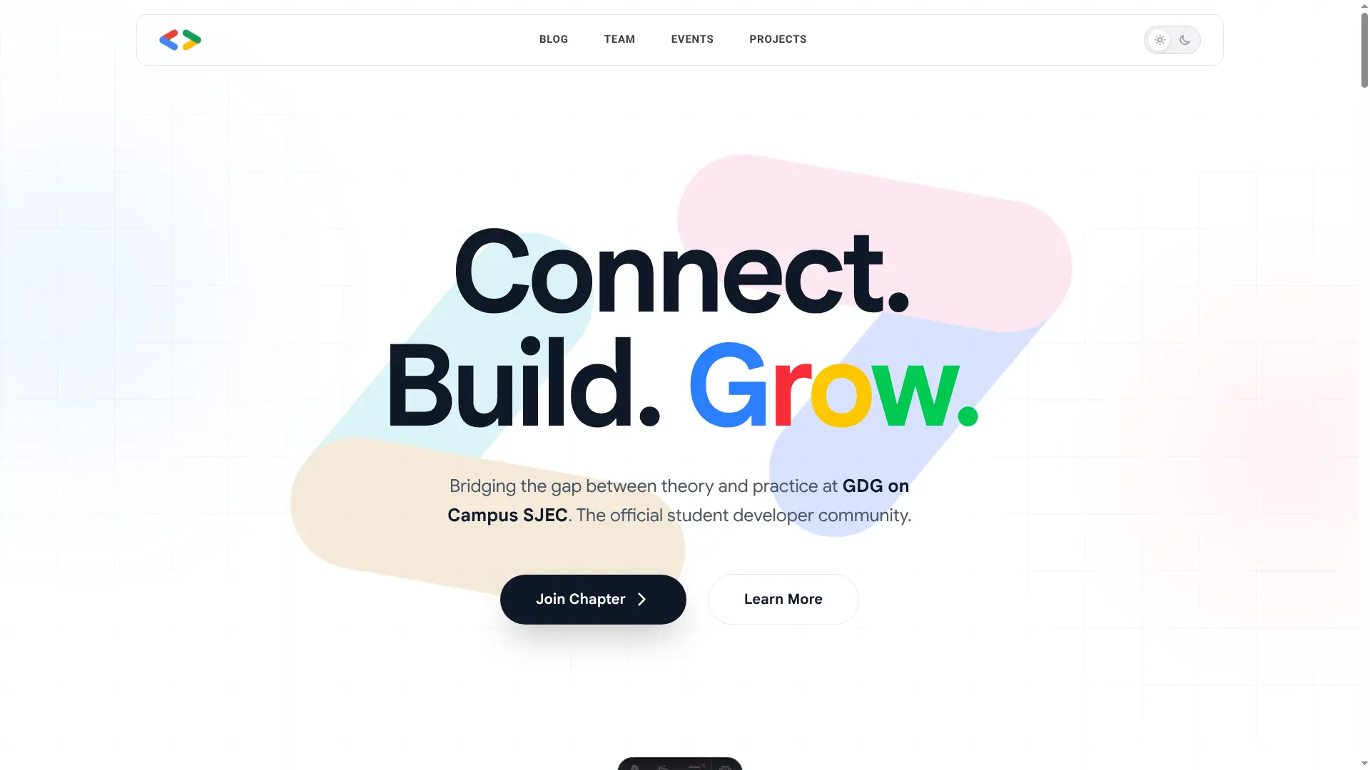 Making of the GDG Portfolio: A Journey Through Design and Code